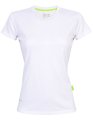 Dames Sportshirt  CONA SPORTS Evolution Tech Tee Wit